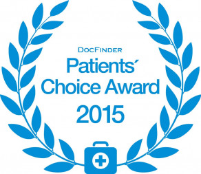 docfinder patients choice award 2015