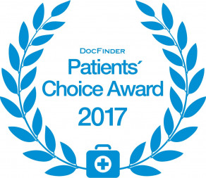 docfinder patients choice award 2017